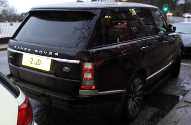 UK Number Plate 2 JD