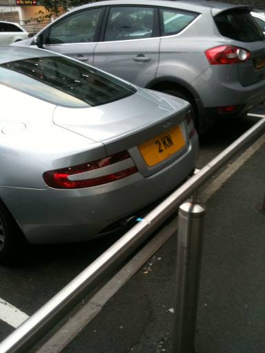 UK Number Plate 2 KN