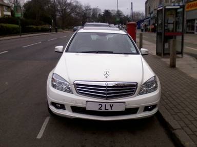 UK Number Plate 2 LY
