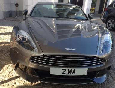 UK Number Plate 2 MA