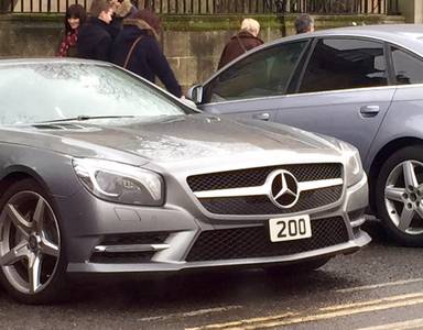 UK Number Plate 2 OO
