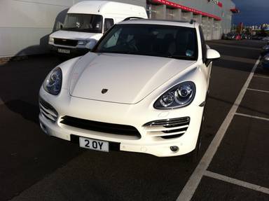UK Number Plate 2 OY