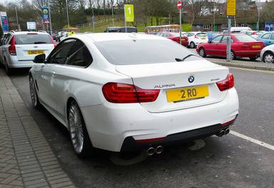 UK Number Plate 2 RO