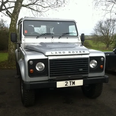 UK Number Plate 2 TM