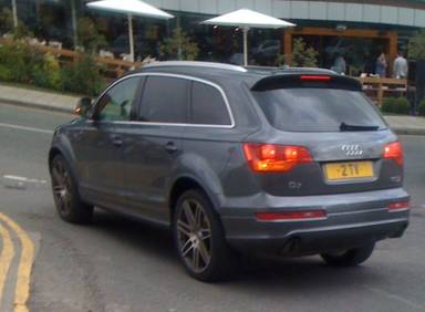 UK Number Plate 2 TV