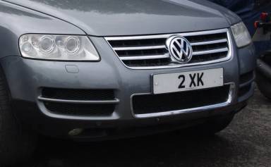 UK Number Plate 2 XK