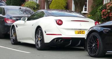 UK Number Plate 20 C