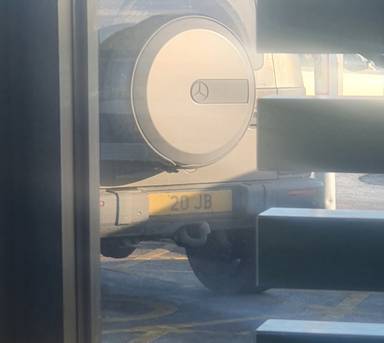 UK Number Plate 20 JB