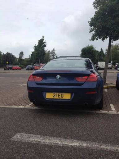 UK Number Plate 21 EO