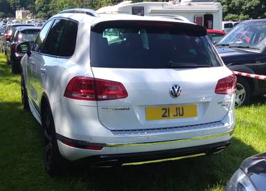 UK Number Plate 21 JU