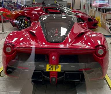 UK Number Plate 21 P