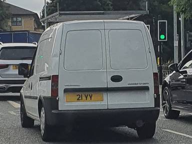 UK Number Plate 21 YY