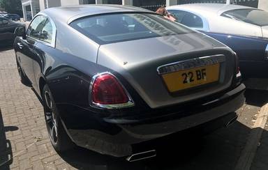 UK Number Plate 22 BF