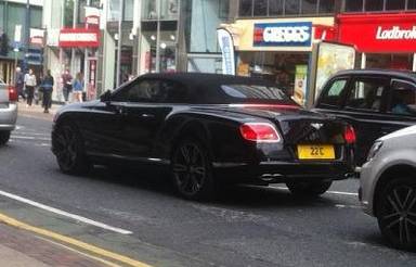 UK Number Plate 22 C