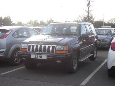 UK Number Plate 22 NL