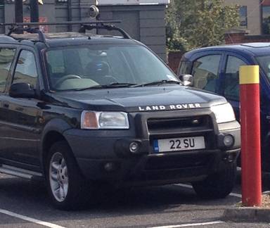 UK Number Plate 22 SU