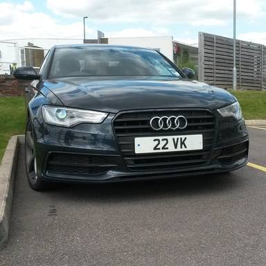 UK Number Plate 22 VK