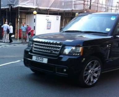UK Number Plate 23 CO