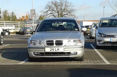 UK Number Plate 24 LH