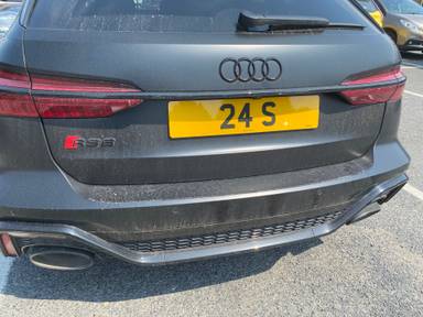 UK Number Plate 24 S