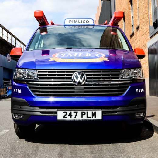 247 PLM number plate – Pimlico Plumbers