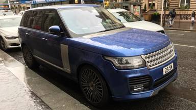 UK Number Plate 25 SM