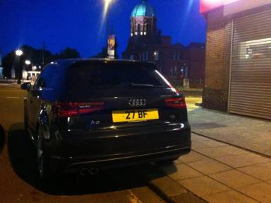 UK Number Plate 27 BF