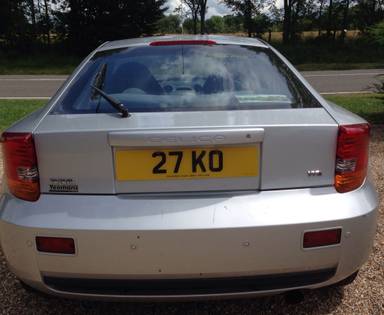 UK Number Plate 27 KO