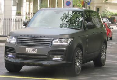 UK Number Plate 27 NS