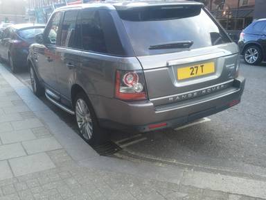 UK Number Plate 27 T