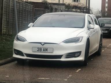 UK Number Plate 28 AM