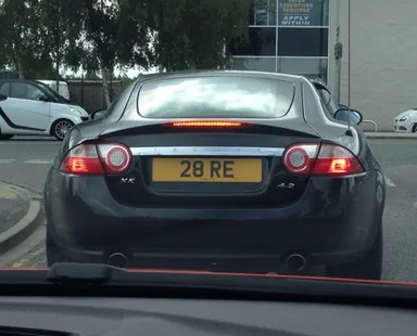 UK Number Plate 28 RE