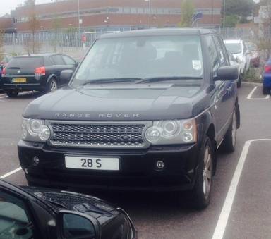 UK Number Plate 28 S