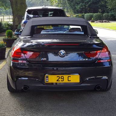 UK Number Plate 29 C