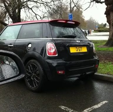 UK Number Plate 3 GT