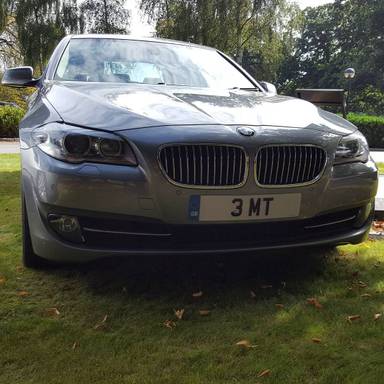 UK Number Plate 3 MT