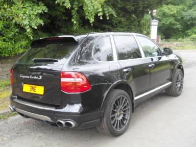 UK Number Plate 3 NE