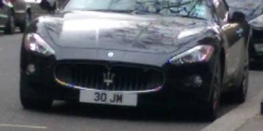 UK Number Plate 30 JM