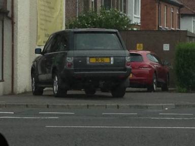 UK Number Plate 30 SL