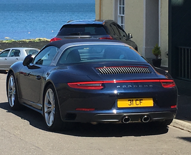 UK Number Plate 31 CF