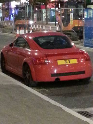 UK Number Plate 31 V