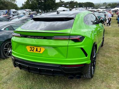 UK Number Plate 32 AJ