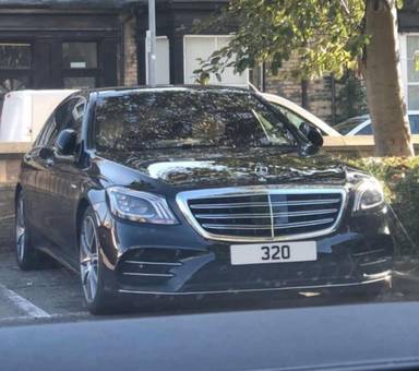 UK Number Plate 32 O