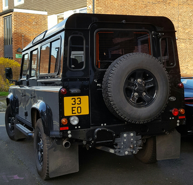 UK Number Plate 33 EO