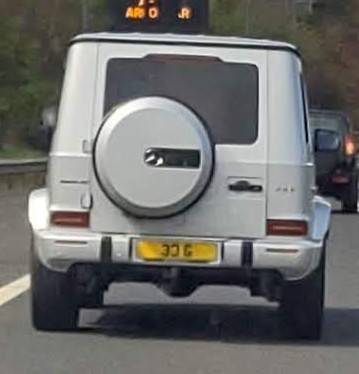 UK Number Plate 33 G