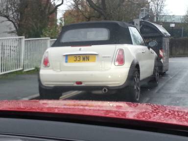 UK Number Plate 33 WN