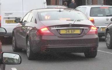 UK Number Plate 34 AP