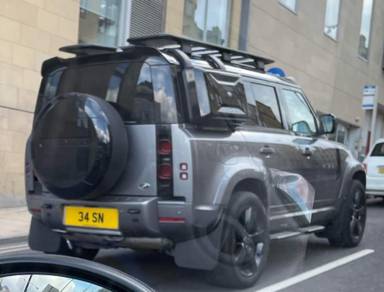 UK Number Plate 34 SN