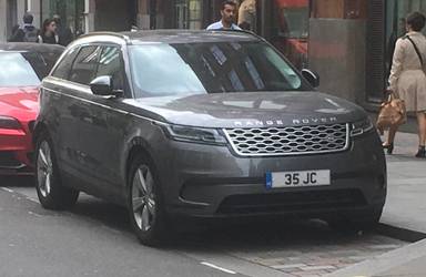 UK Number Plate 35 JC