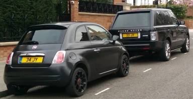 UK Number Plate 35 JY